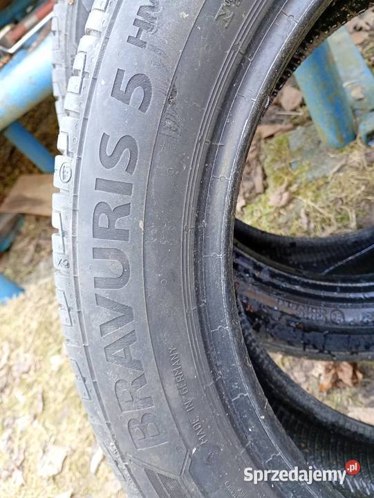 Opony letnie 19550 R 15 5 lat ścięty bok Górno