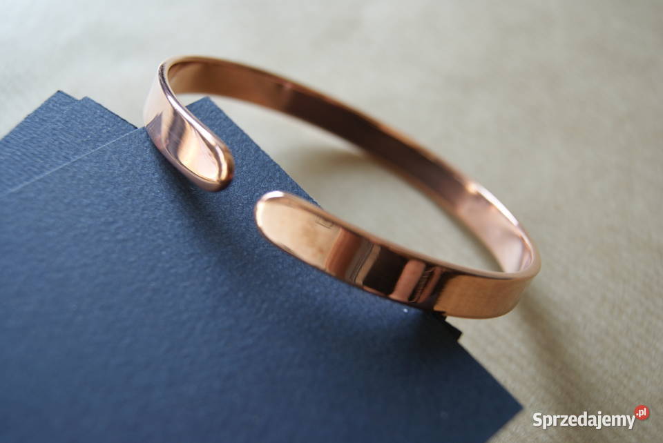 Bransoletka z miedzi rękodzieło artystyczne Łódź sprzedam