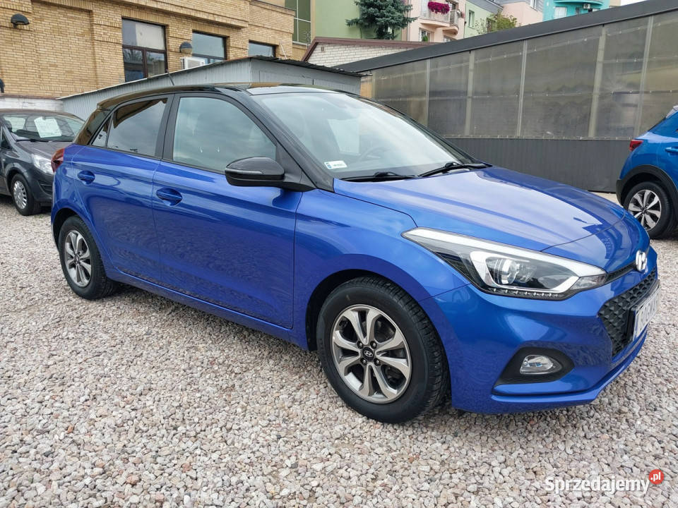 Hyundai i20 12 benz SALON 1 wł Tempomat Kamera aluminiowe felgi Warszawa sprzedam