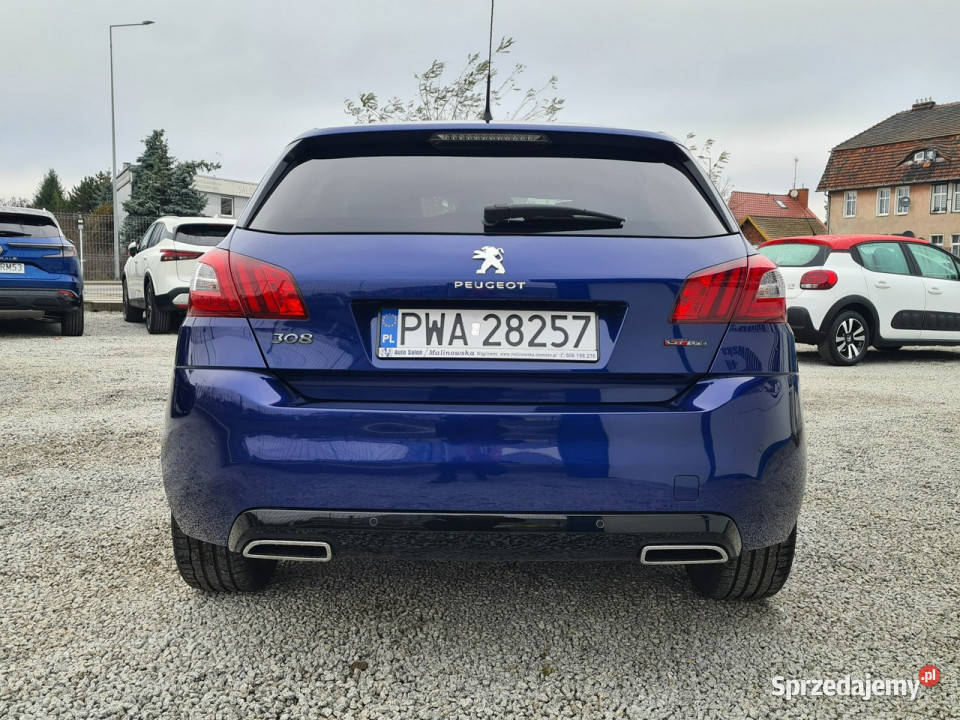 Peugeot 308 GTLine Navi 2xPDC Półskóry Full Led Wągrowiec
