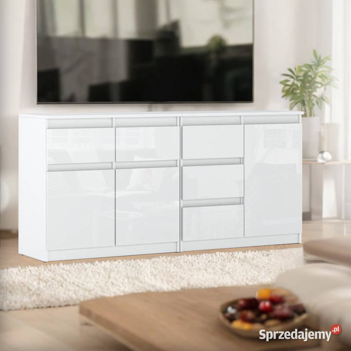 Komoda Do Sypialni Salonu Duża 160 Szafka 5 Komody Elbląg