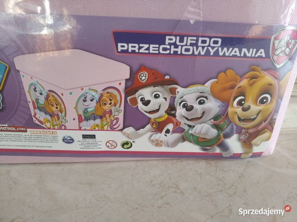 NAJTANIEJ Puf Do Przechowywania Psi Patrol Pufek Zabrze