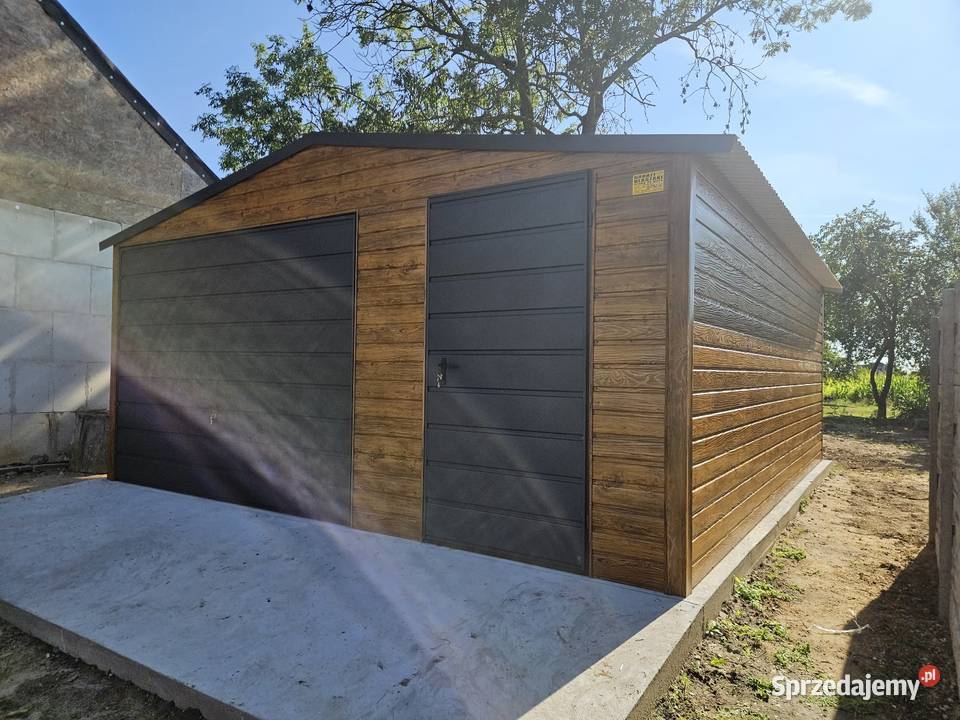 5x6 Garaze Blaszane Garaż Blaszany Blaszak 30m2 Częstochowa