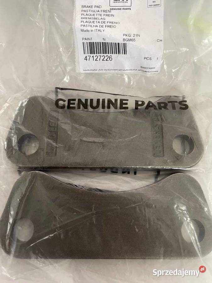 47127226 Klocek hamulcowy PUMA CVT MAXXUM T7 T5 mazowieckie Warszawa