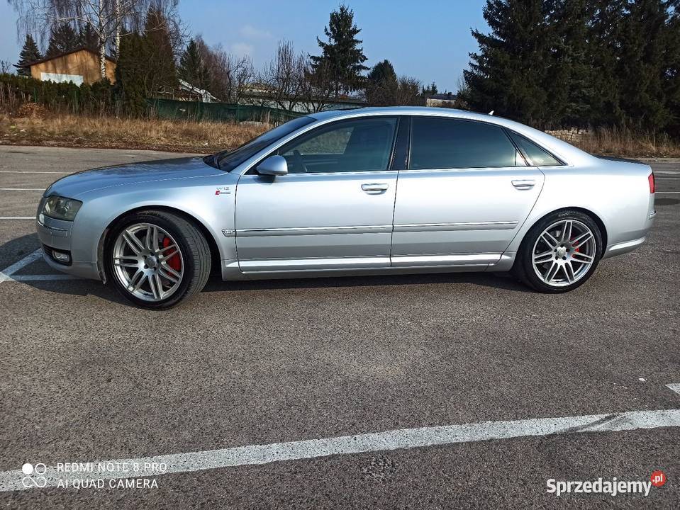 Audi A8 60 W12 Long LPG Zadbana Samochody osobowe Chodel
