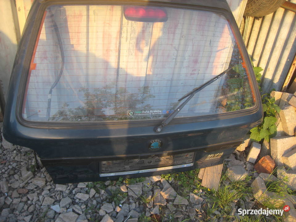 Klapa tylna tył Skoda Felicia Felicja 9401 Rok produkcji 1999 małopolskie Kraków