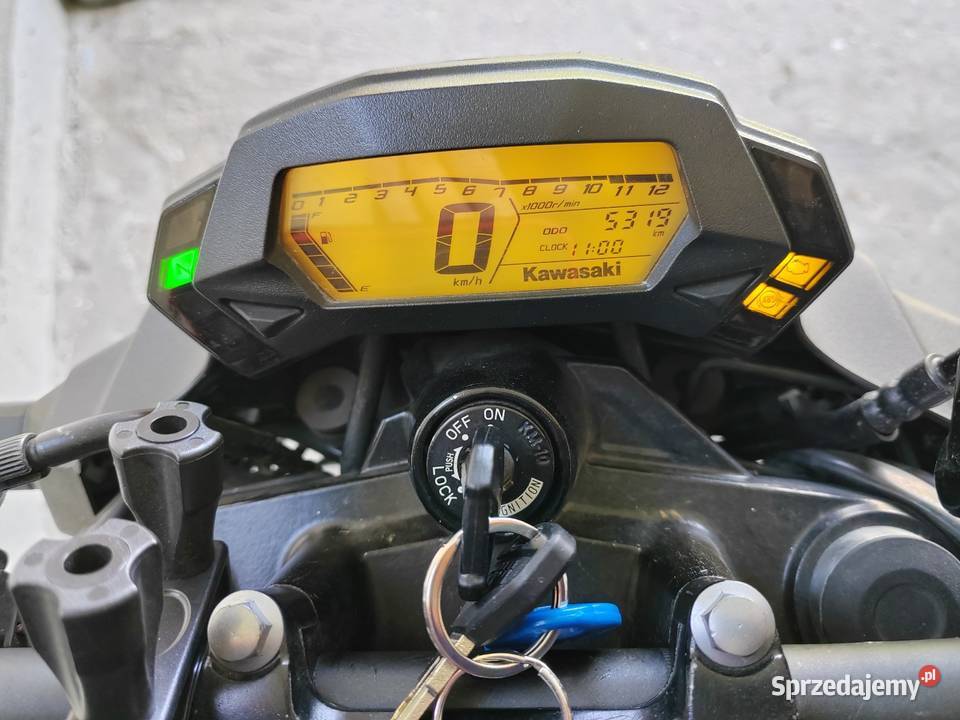 Kawasaki Z125 15 na kat A1 B salon Polska super łańcuch Bożatki