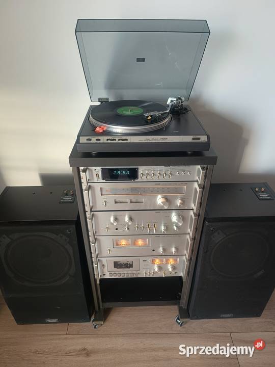 Vintage wieża Fisher 7000 stan idealny unikat Lubań