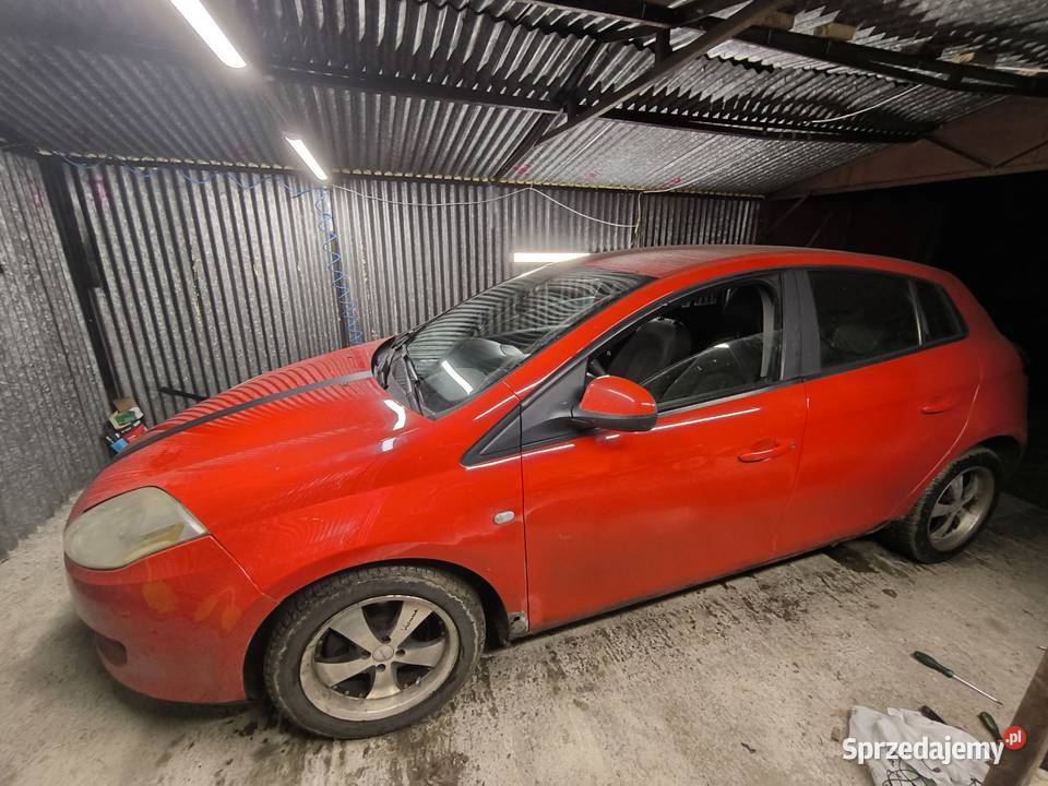 Fiat bravo 19 JTD multijet 2007r 120 czerwony lubelskie Chełm