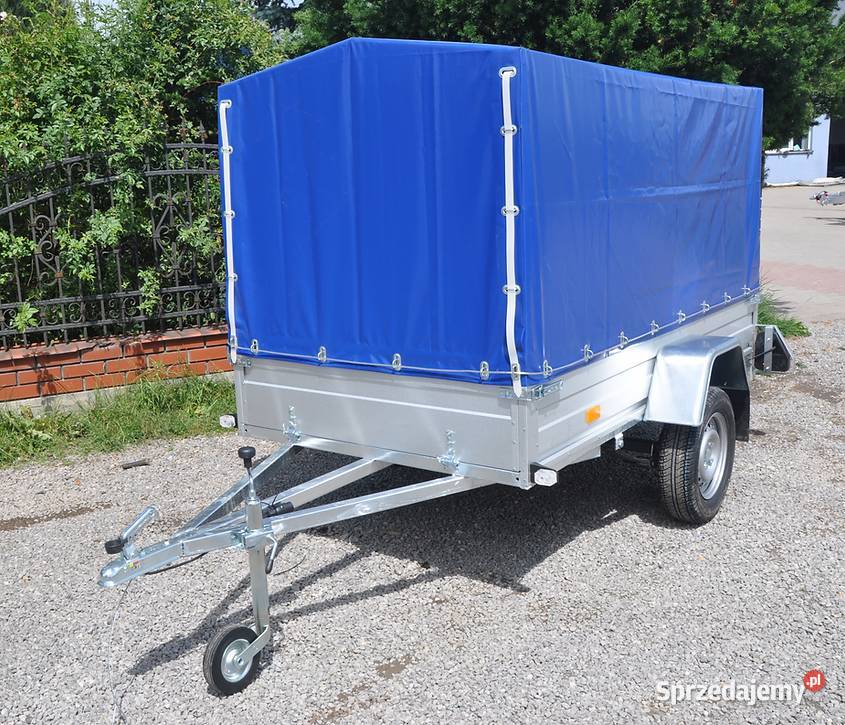 Przyczepa lekka z plandeką RYDWAN model A750D2