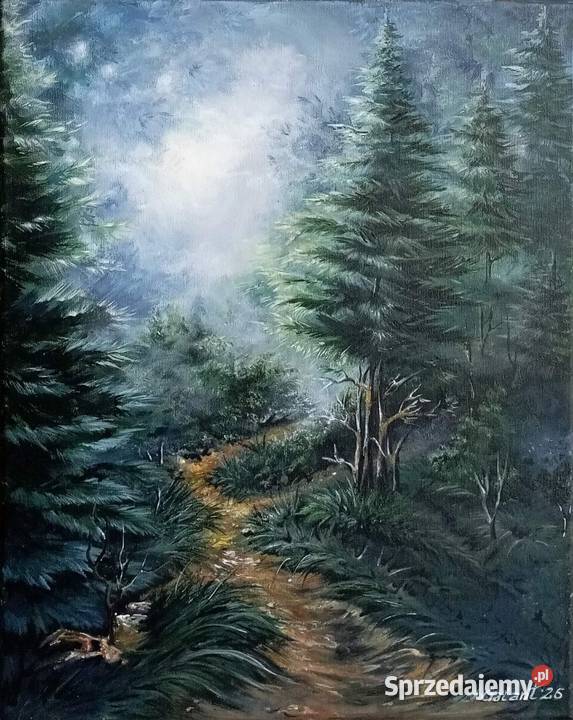 Obraz ręcznie malowany 5040 łódzkie