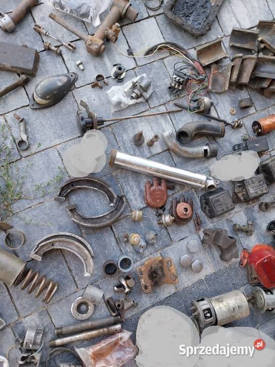 M72 Ural K750 zestaw części garażowe porządki dolnośląskie Kończyce sprzedam