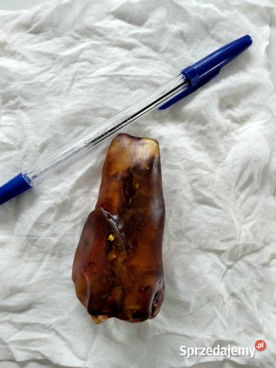 Bryłka bursztynu piękna