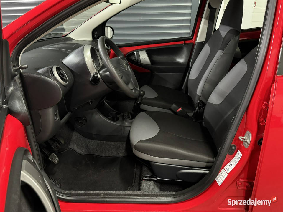 Citroen C1 77tyśkm stan perfekt bezwypadkowy wspomaganie kierownicy Chechło