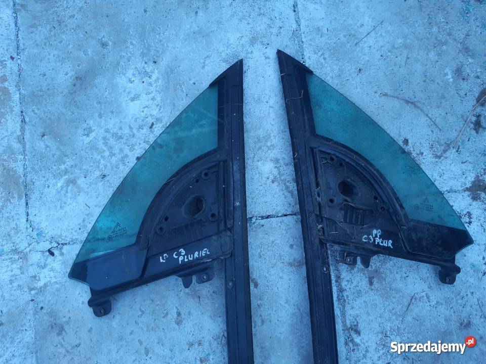 Citroen C3 Pluriel szyba z drzwi trójkącik lewa osobowe łódzkie