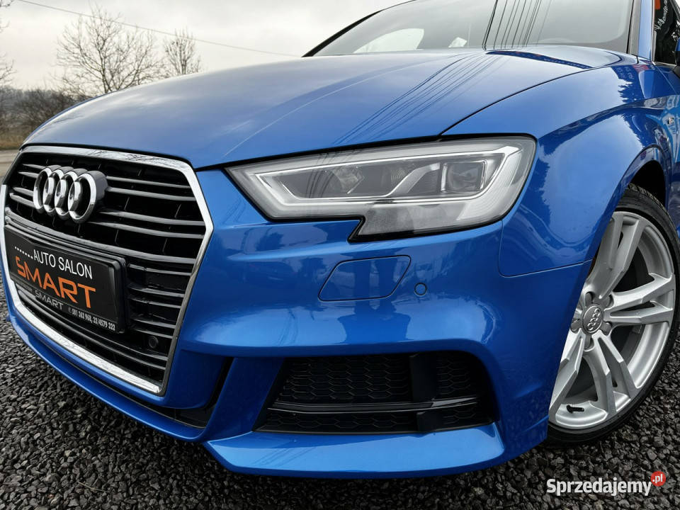 Audi A3 Automat Navi 2xS Line 1rej2018 Ledy śląskie