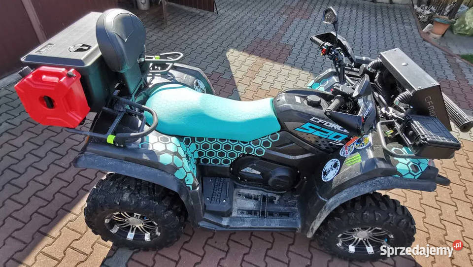 Quad CF Moto C Force 520 Long bez EPS zadbany i pierwszy właściciel Dąbrowa Górnicza