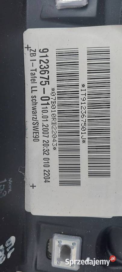 Kokpit deska rozdzielcza konsola BMW 5 E60