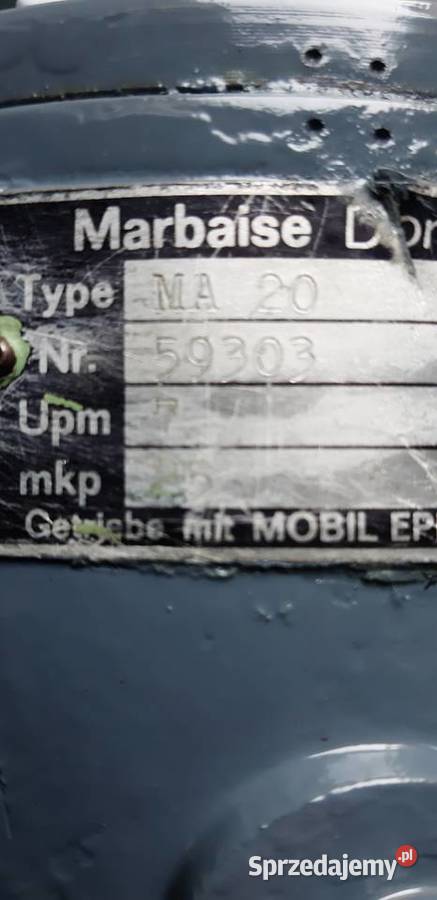 Motoreduktor 037 kW 7 obr Leszno