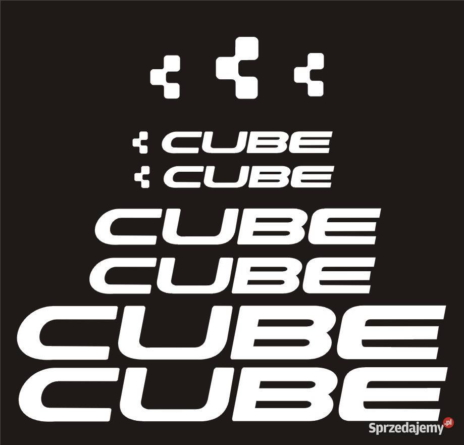 CUBE naklejki na rower gravel górski mtb szosowy Części i akcesoria Kraków sprzedam