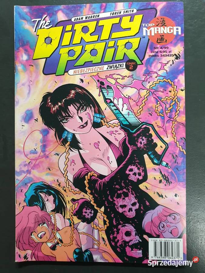 The Dirty Pair Niebezpieczne Związki Manga 1999 Gdynia sprzedam