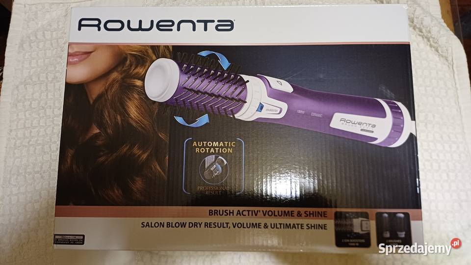 ROWENTA Brush Activ Volume Shine obrotowa Warszawa sprzedam