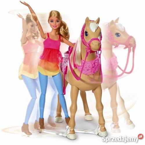 TAŃCZĄCY KOŃ TAWNY LALKA MATTEL DZIEŃ DZIECKA Kielce