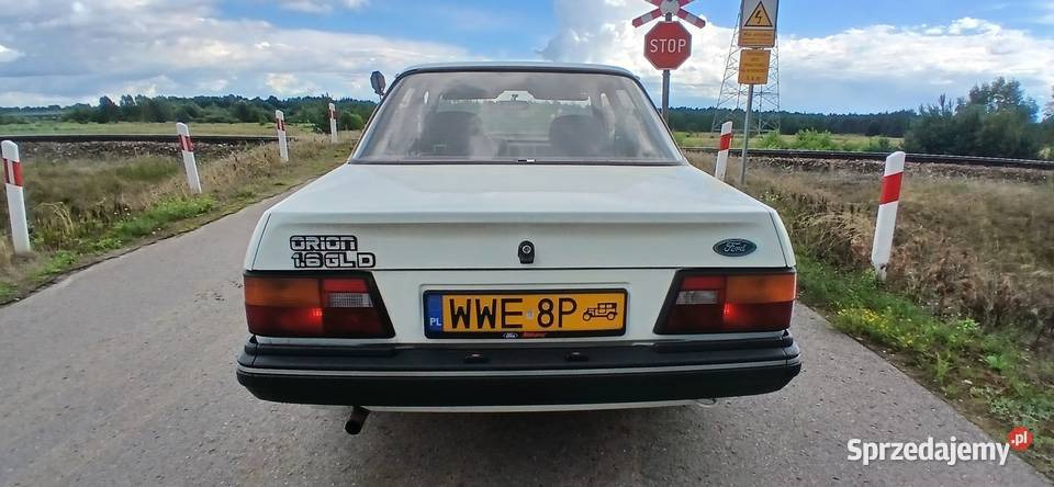 Ford Orion 1985 zabytkowy żółte tablice mazowieckie Łochów sprzedam