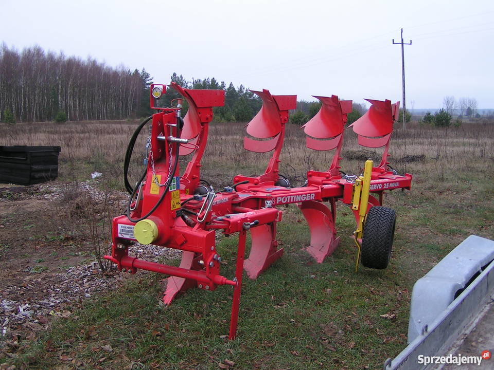 Pług 4 sibowy Pottinger Maszyny rolnicze