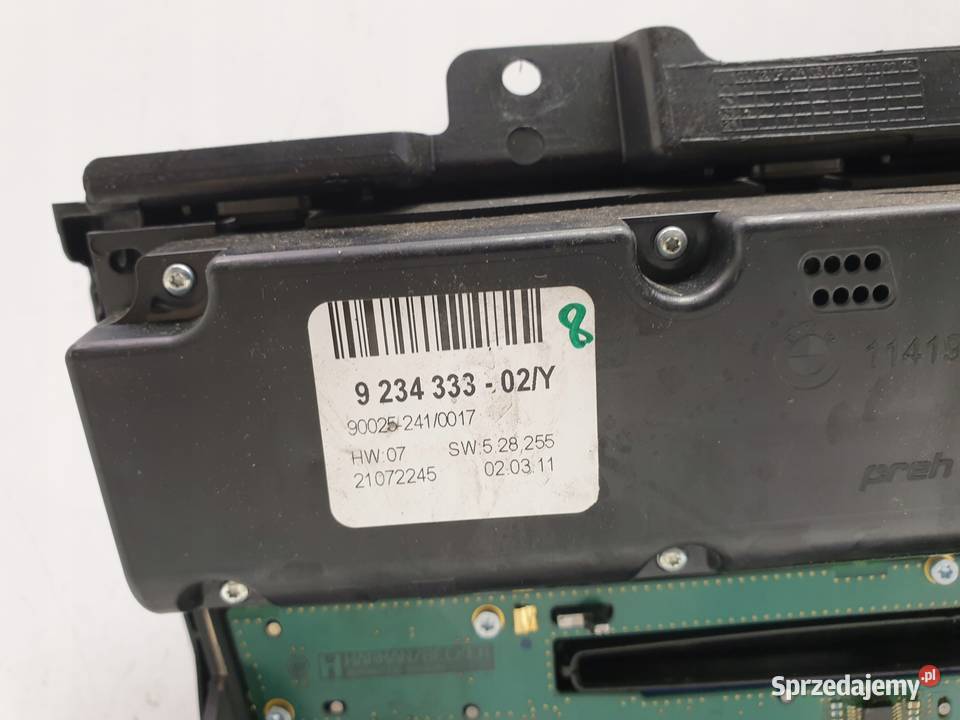 PANEL KLIMATYZACJI BMW X5 E70 KONSOLA ŚRODKOWA lubelskie Rudka