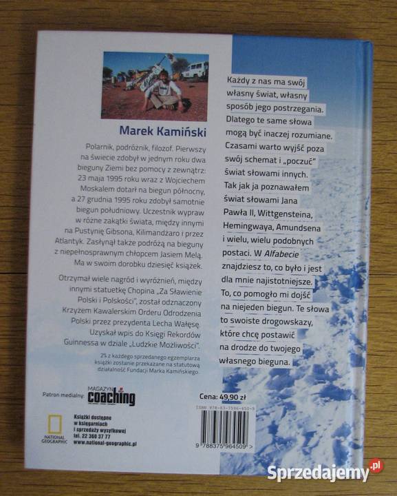 Marek Kamiński Alfabet Parczew sprzedam