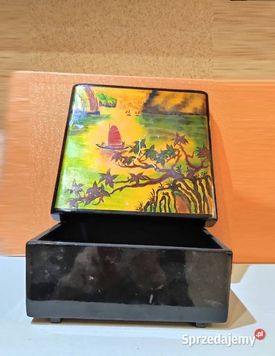 szkatułka skrzynka pudełko z laki ręcznie inny kolor Kielce