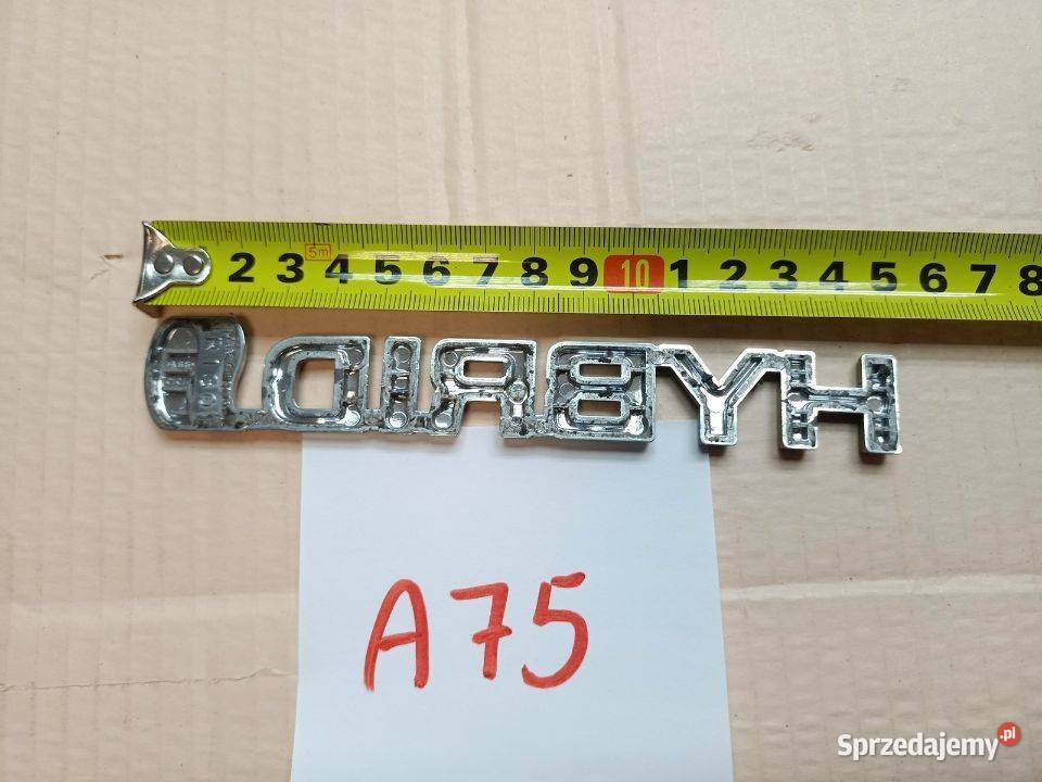 TOYOTA AURIS II 2012 ZNACZEK EMBLEMAT NAPIS świętokrzyskie Skarżysko-Kamienna