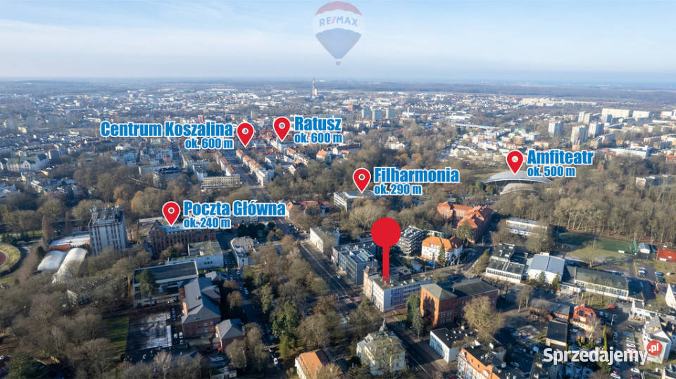 Lokal biurowy 3297 m2 na IV piętrze biurowca Lokale użytkowe zachodniopomorskie Koszalin