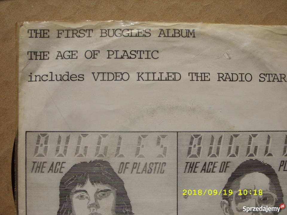 THE BUGGLESTHE PLASTIC AGE singiel winyl sprzedam