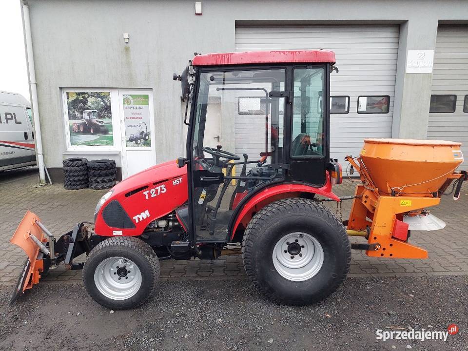 Ciągnik ogrodniczy komunalny TYM T273 HST Silnik Łubowo