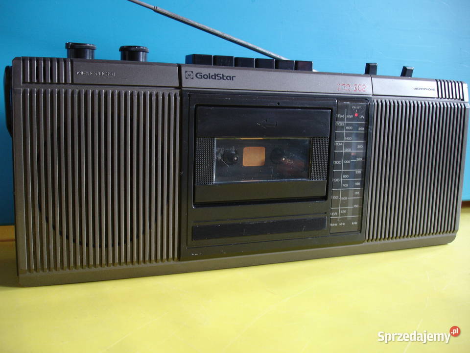 Radiomagnetofon GOLDSTAR TSR502 Radioodtwarzacze Zielona Góra sprzedam