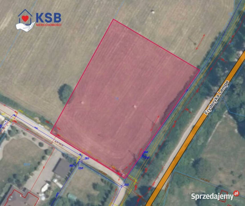 Działka budowalna z WZ 105ha Michałów utwardzona świętokrzyskie Starachowice