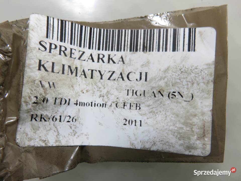 KOMPRESOR KLIMATYZACJI VW TIGUAN 20 TDI