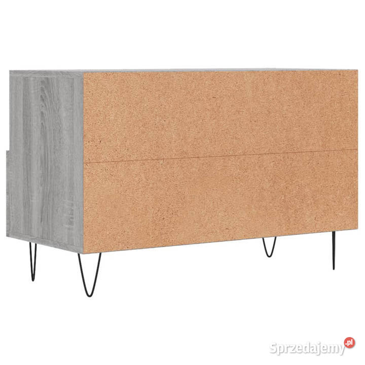 Szafka pod telewizor szary dąb sonoma 80x36x50 RTV Warszawa