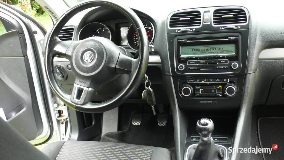 VW GOLF 6 16 BENZYNA 2010r Sprowadzony opł nieuszkodzony podlaskie Sokółka