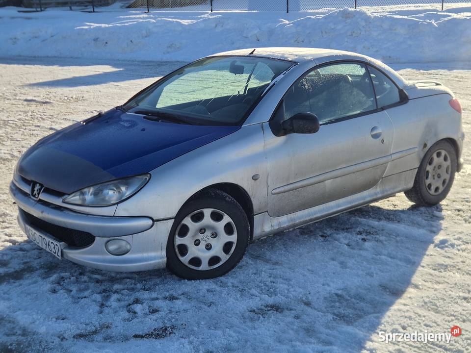 Peugeot 206 CC 206 CC małopolskie Biały Dunajec