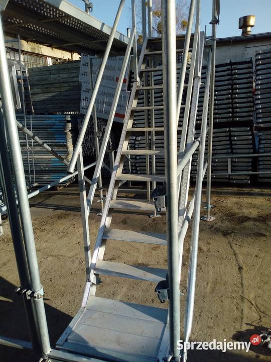 Rusztowanie przejezdne do dzierżawy na kołach Szczecin sprzedam