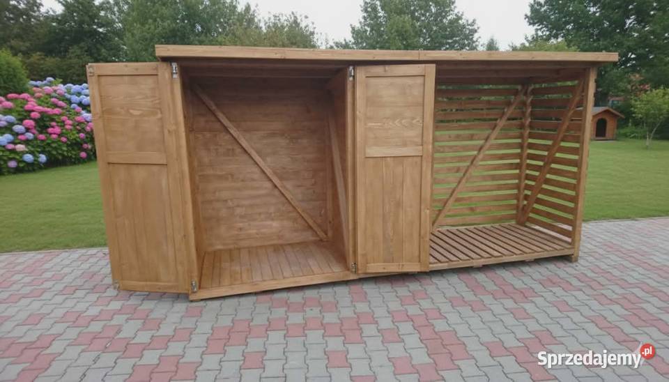 Domek z drewutnią Jordanów