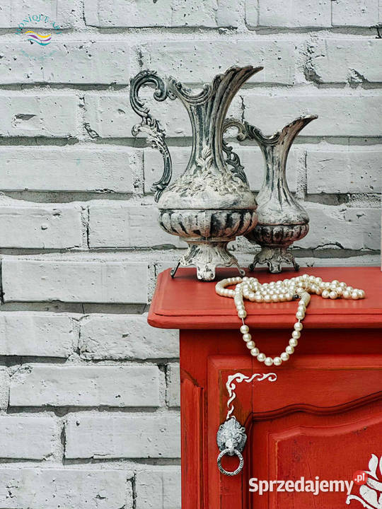 Szafka ręcznie malowana delikatny kolor Jelcz-Laskowice