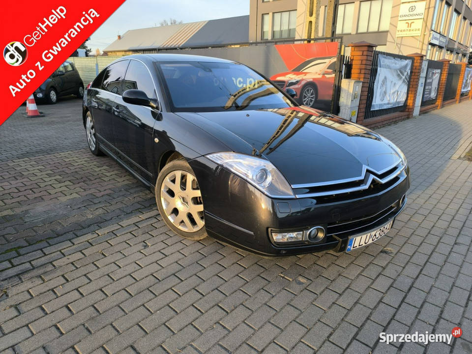 Citroen C6 27 HDi V6 204 Klimatronic Navi Łuków
