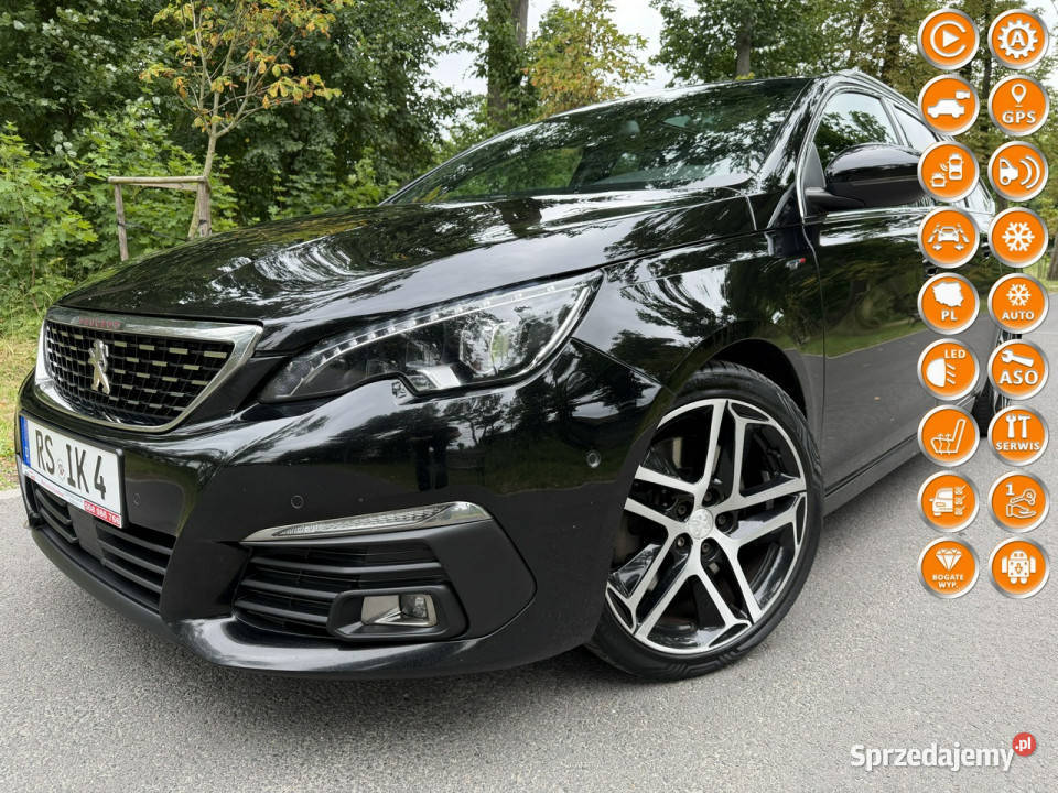 Peugeot 308 SW II 20 HDi 177 GTLine Automat Navi aluminiowe felgi Józefkowo