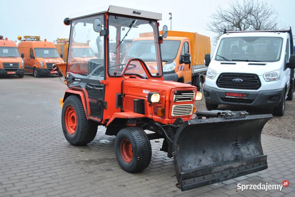 Hako Hakotrac 1900D Plug Piaskarka Traktor sprzedam