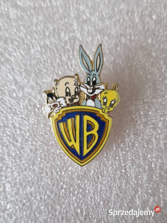 Looney Tunes Zwariowane melodie Warner Bros pin Warszawa