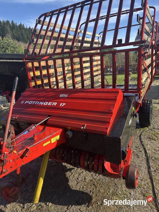 Przyczepa samozbierająca przyczepy Słopnice